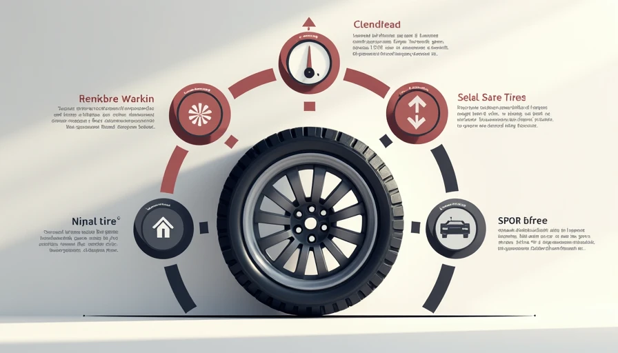 Illustration for electronic tyre pressure gauge