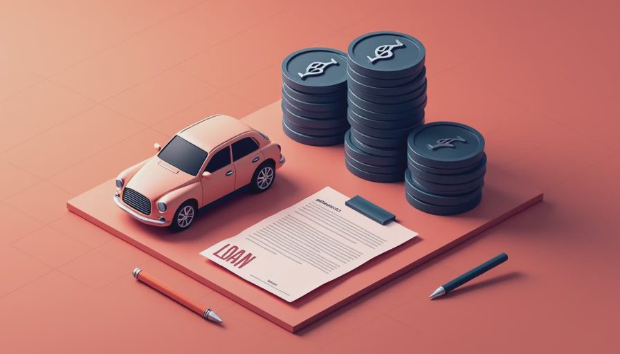 Visual context for how auto refinance works