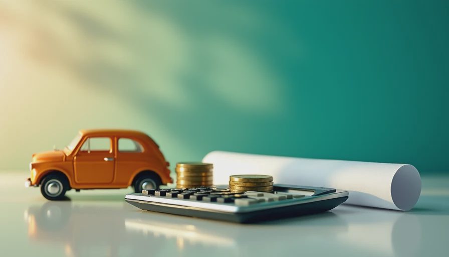 Visual context for car loan buyout